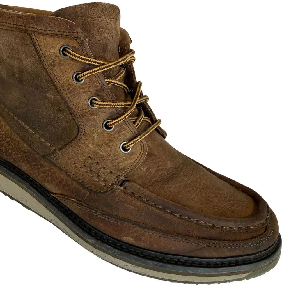 Ariat Men's Brown Lookout Boots - Earth / Stone Suede Size 12 D